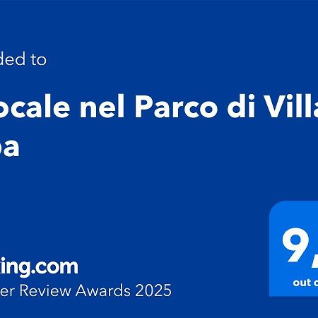 Bilocale Nel Parco Di Villa Erba Cernobbio Buitenkant foto